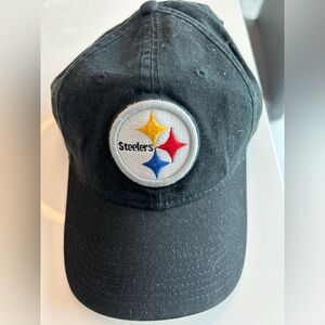 Black Steelers hat